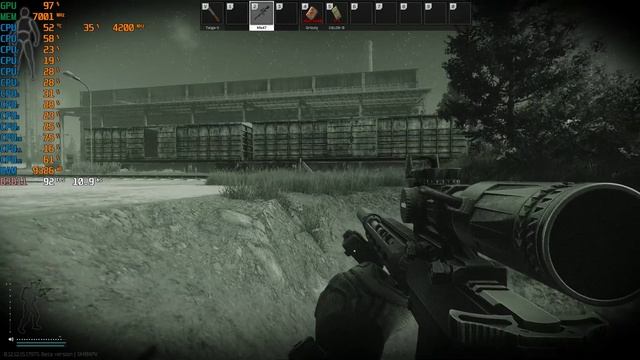 Escape From Tarkov Benchmark Ryzen 5600X&RTX3060Ti DLSS ON #rtx3060ti #dlss #ryzen5600x