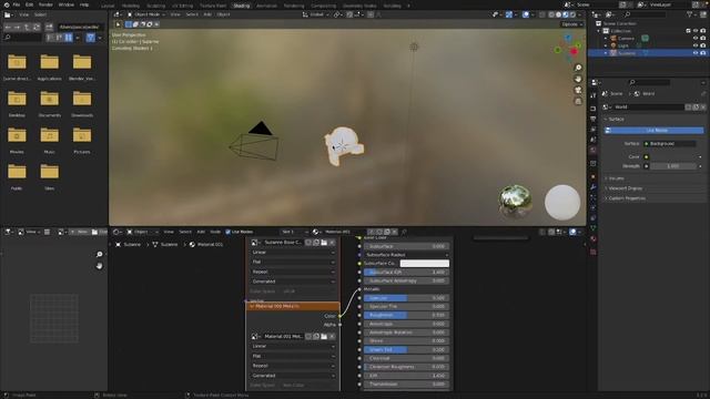 Blender Texture Paint Workspace смотреть онлайн