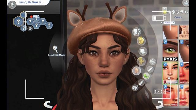 doe-eyed | sims 4 create-a-sim + cc links смотреть онлайн