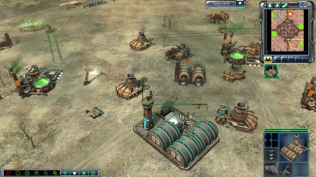 [C&C3: Kane's Wrath] A ZOCOM Showcase Against GDI (Game Cast vs Green_ZERO) смотреть онлайн