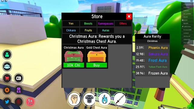 I got all NEW Auras in Anime Fighting Simulator's Christmas Update! (Roblox) смотреть онлайн
