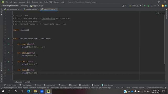 Python With Selenium Part 37: Skipping Test Cases смотреть онлайн