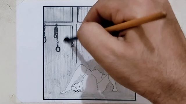 Scary Drawing | How to Draw A Ghost Girl From The Ring Horror Movie Step by Step Drawing смотреть онлайн