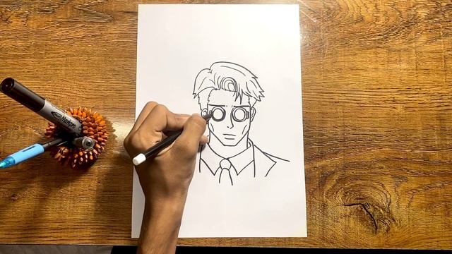 Marker Drawing Of kento Nanami | How To Draw kento Nanami Drawing | Learn Step by step смотреть онлайн