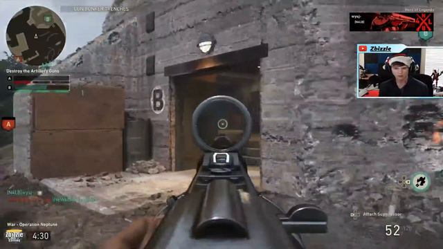 Fastest Way To Rank Up In Call Of Duty WWII! Spawn Killing, Plus 15 Kill Streak MG! Crazy SPM! смотреть онлайн