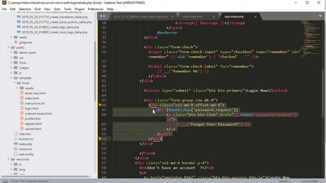 #12 Laravel Book Sharing Prject - User Authentication Part 1 смотреть онлайн