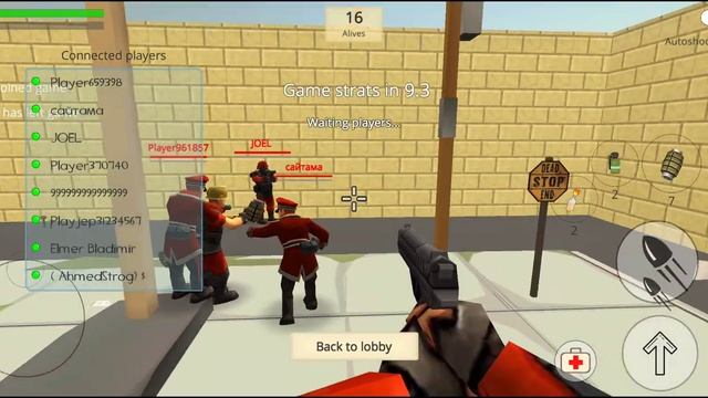 BattleRoyalePvP StrikeFortressBox Video Game || Pro VS Hacker || Online Games Gameplay FHD смотреть онлайн