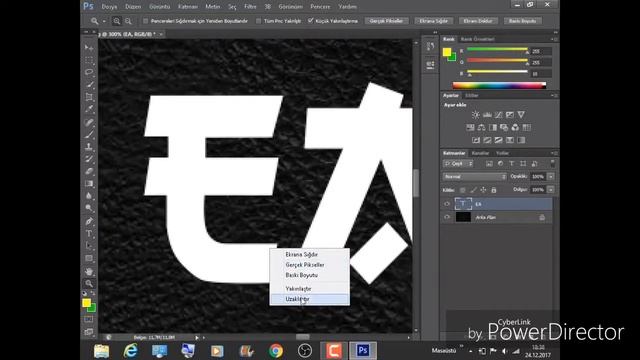 Photoshop CS6 yazıya Gradient efekti vermek #PhotoshopDersler1 смотреть онлайн