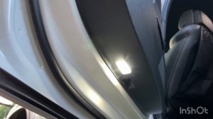 Установка подсветки в задних дверях Skoda Kodiaq и Skoda Karoq