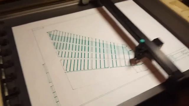 Работа графопостроителя Sekonic SPL-450