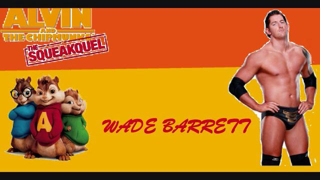 Alvin and the Chipmunks singing WWE Themes - Wade Barrett смотреть онлайн