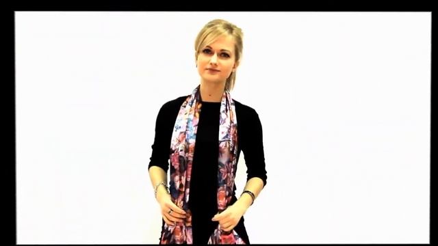 21 способ завязать платок и палантин на шее. Часть 5 смотреть онлайн