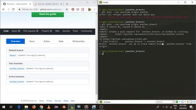 How do I delete a Git branch locally and remotely - Git Q&A 2 смотреть онлайн
