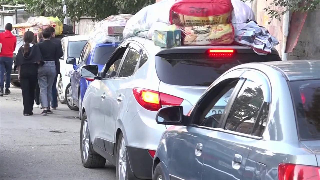 В Армению из Карабаха уже прибыли свыше 66 тысяч человек