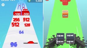 Number Master vs Jelly Run 2048 - NumberRun Infinity ( Max Level ) Update 2023