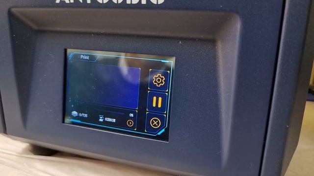 Anycubic Photon Mono SE-first printing смотреть онлайн