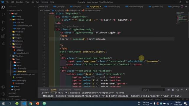 04 Membangun Sistem Informasi Akademik (SIAKAD) Kampus Codeigniter 4 - Login, Auth, Logout (Part 2 смотреть онлайн