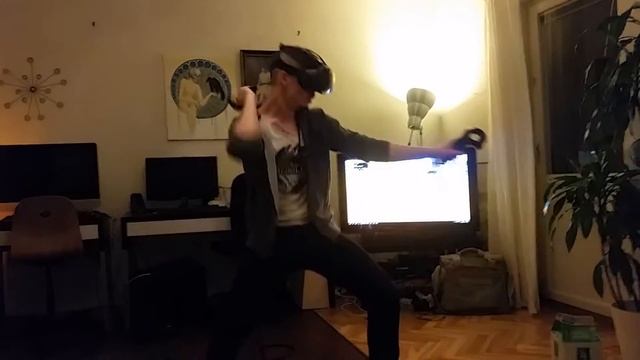 Zombie Training Simulator - First time in VR (HTC Vive) смотреть онлайн