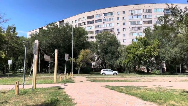 Kazakhstan.    Pavlodar. Города  Казахстана.  Набережная Павлодара