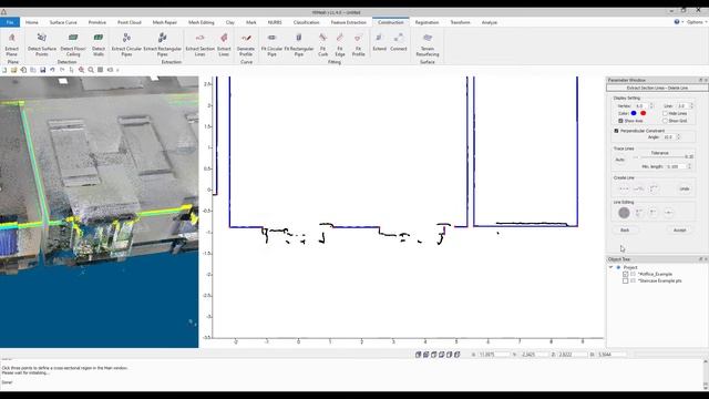 Extract section lines from point clouds смотреть онлайн