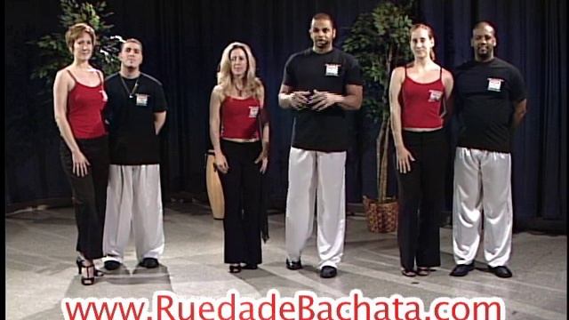 Rueda de Bachata Basic Step explanation смотреть онлайн