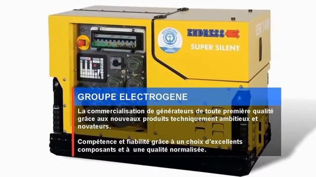 MFIndustrielle - Groupe électrogène