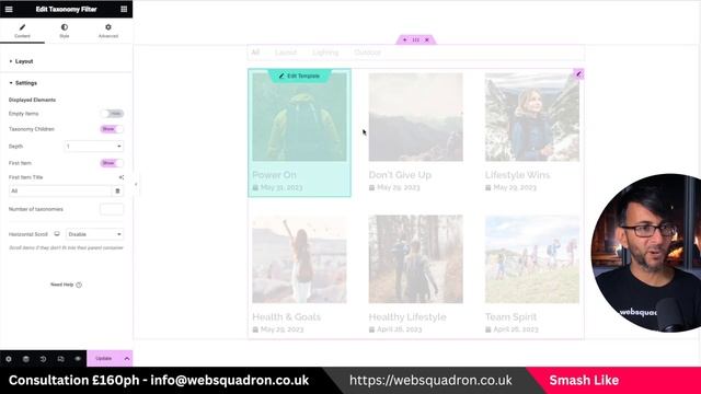 The NEW Loop Grid Taxonomy Filter - Elementor Wordpress Tutorial - Category - WooCommerce - Posts смотреть онлайн