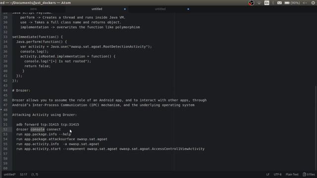 Android App Security Fundamentals ( Bypass PIN using Drozer ) || Demo смотреть онлайн