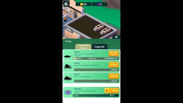Idle Tank Tycoon Battle Royale Android Gameplay смотреть онлайн