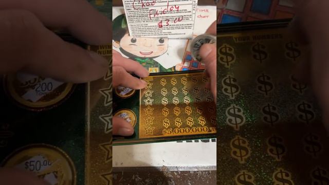 Where is the $5,000,000 we are doing another full pack of $50. #texaslottery смотреть онлайн