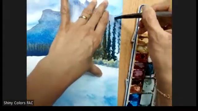 HOW TO PAINT REFLECTION IN WATERCOLORS | FULL DEMO # 45/ 100 DAYS VIDEO CHALLENGE смотреть онлайн