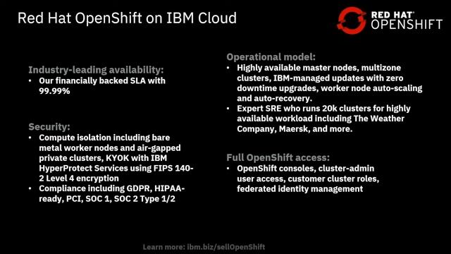 DNA IT Webinar - Advantages of Running Red Hat OpenShift on the IBM Cloud смотреть онлайн