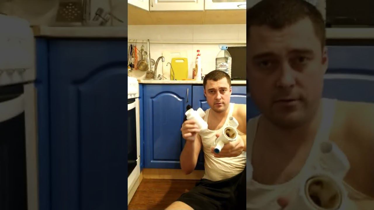 Устранение засора за 1 минуту от Сантехника Алёши. #shorts #сантехник #алёша смотреть онлайн