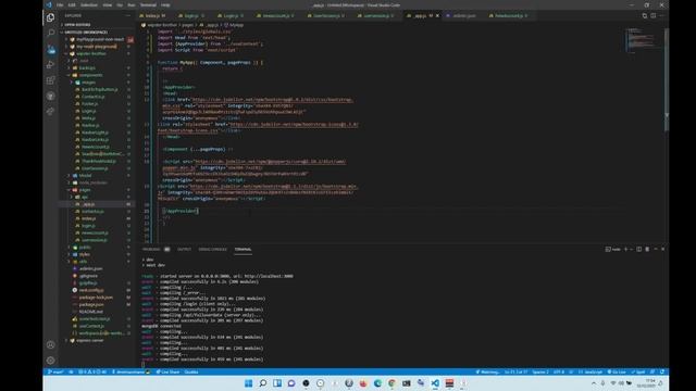 Bootstrap in Next.js, setting it up and getting it to work without errors смотреть онлайн