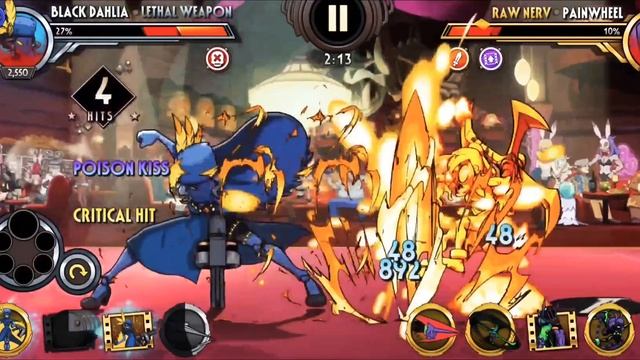 2.6K Lethal Weapon vs (Master) Black Dahlia Treasure Node, Sweating Bullets | Skullgirls Mobile смотреть онлайн