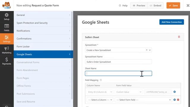 How to Use the Google Sheets Addon by WPForms (Send WordPress Form Entries to Google!) смотреть онлайн