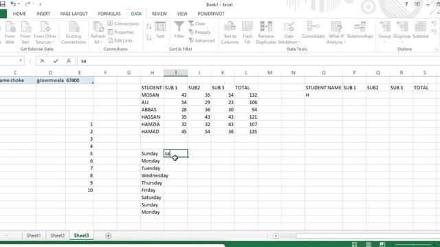 Data Tab [Excel] | Complete Use in Urdu and Hindi | Excel Tutorial for beginners in Urdu and Hindi смотреть онлайн