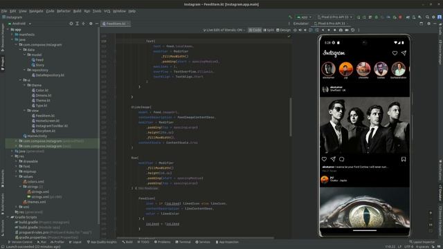 Tutorial Instagram Clone Ep. 19 - Android | Kotlin | Jetpack Compose (Android Studio) смотреть онлайн