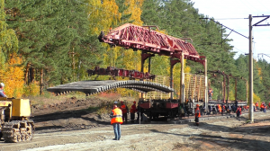 Капитальный ремонт путей на перегоне Алапаевск - Ясашная