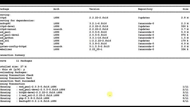 02 Uninstall Apache Web Server смотреть онлайн