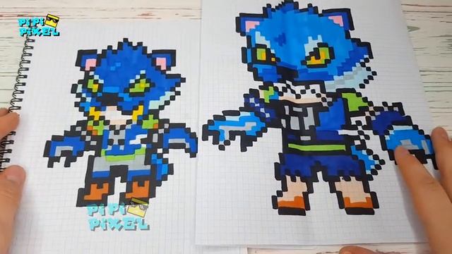 BRAWL STARS - ВСЕ МОИ РИСУНКИ ПО КЛЕТОЧКАМ на тему БРАВЛ СТАРС смотреть онлайн