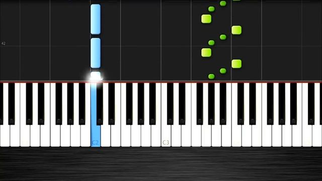 Game Of Thrones Theme - EASY Piano Tutorial by PlutaX - Synthesia смотреть онлайн