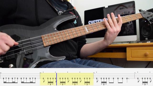 Revenga - Bass Cover and Tabs - System of a Down смотреть онлайн