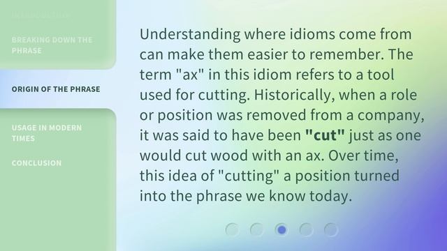 Understanding the Phrase "Get the Ax" смотреть онлайн