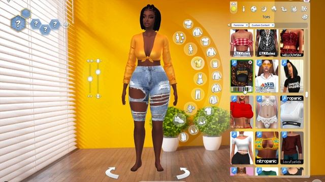 The Sims 4 CAS | Urban Baddie + FULL CC LIST смотреть онлайн