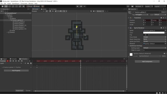 Персонаж для платформера и топ-давн игры на Юнити |Unity уроки| смотреть онлайн