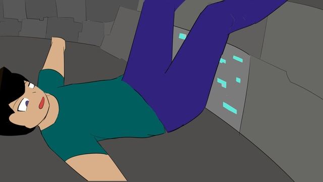 Inside The Cave With Endergirl(Minecraft Anime07)
