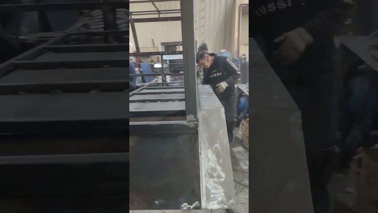 небольшой отчёт Сергею о готовности рамы и начале сборки смотреть онлайн