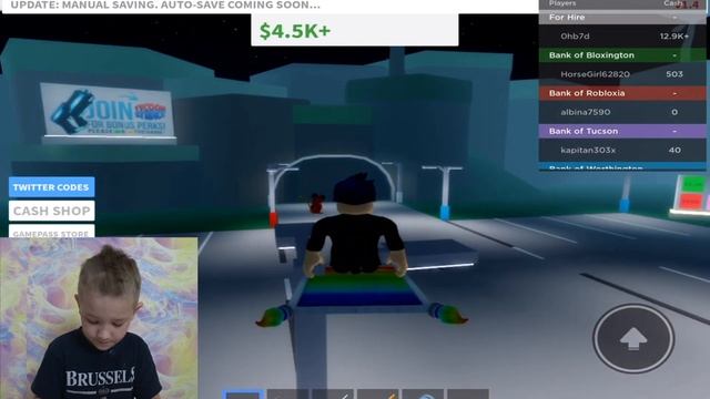 Степа играет в ROBLOX… карта защита БАЗЫ ..полет на летающем ковре... смотреть онлайн
