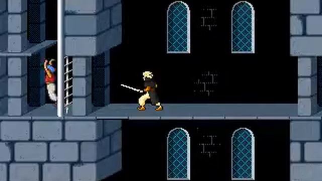 Prince of Persia 1 - 4-Rooms Level set - Level 09 смотреть онлайн